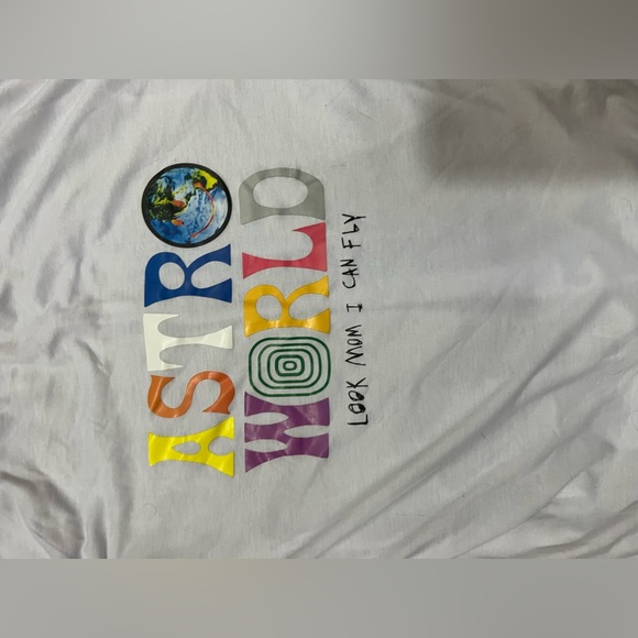 🔥NWOT TRAVIS SCOTT ASTRO WORLD CONCERT TOUR T-SHIRT MEDIUM - Picture 5 of 7